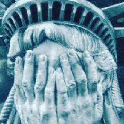Lady Liberty Cries